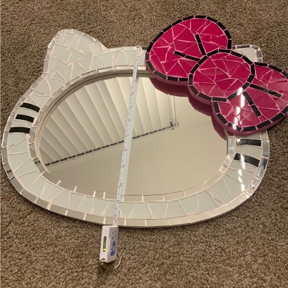 Hello kitty mirror handmade bow pink - Picture 3 of 8